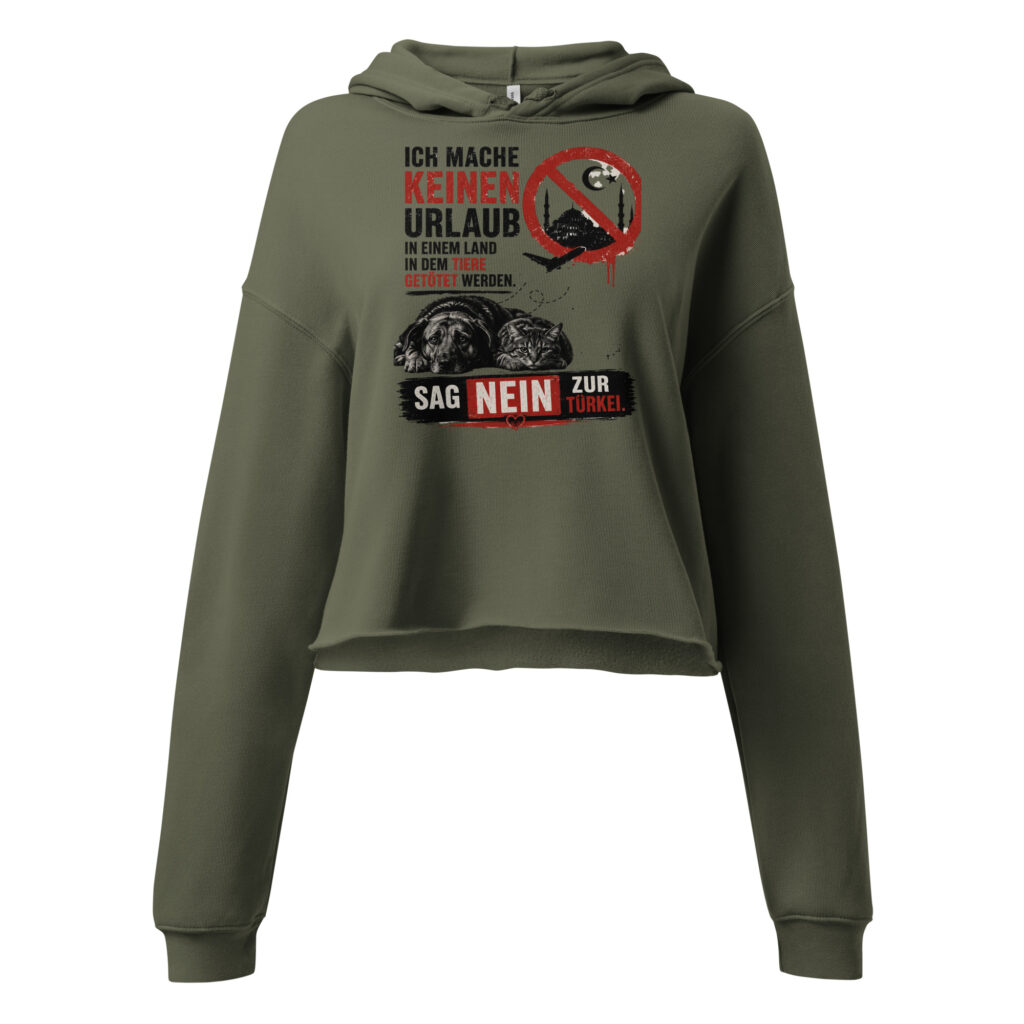 Crop-Hoodie