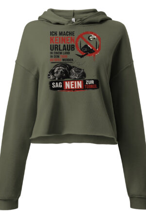 Crop-Hoodie